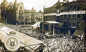 The Notts Patriotic Fair in 1917.