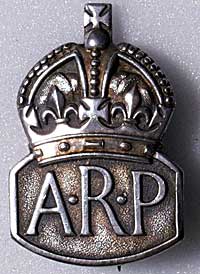 Badge of the Air Raid Wardens.