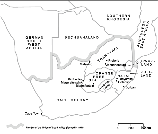 Map Boer War