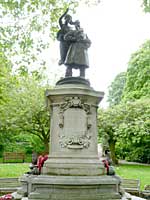 Statue of Albert Ball, Nottingham Castle