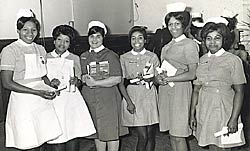 Nurses in the 1960s.