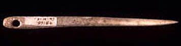 Bone needle from Church Hole. © 2000 The British Museum.