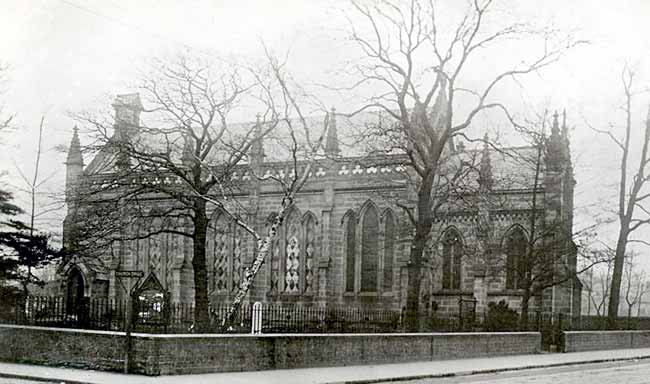 St John's church. Carrington, c.1910. 