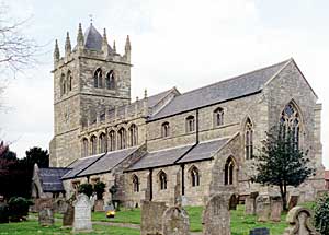 St Michael's church, Laxton. 