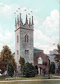 St Peter's church, Tollerton in 1905.