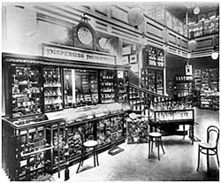 Dispensing Department, Pelham Street Store, 1892 (CAIS 1146)